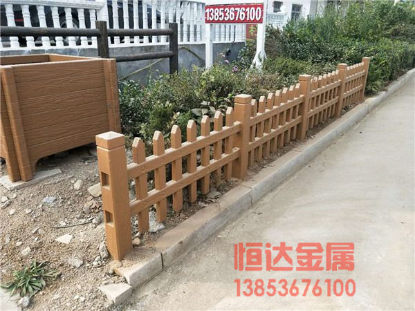 防木水泥护栏